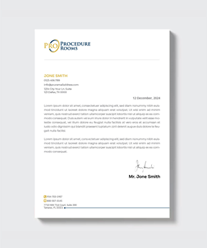 Letterhead Design by artbitin for this project | Design: #33820148