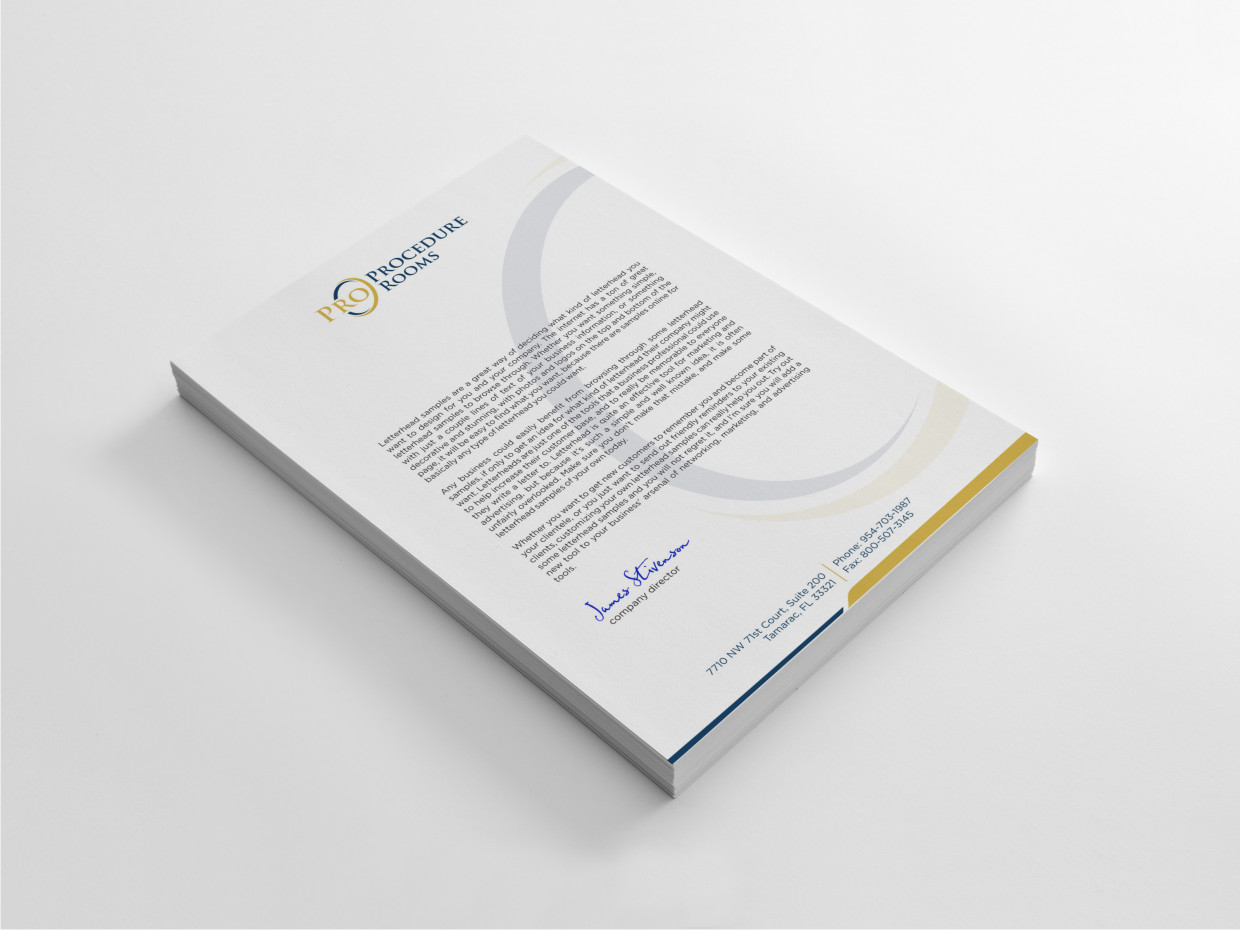 Briefkopf-Design von Atvento Graphics für dieses Projekt | Design #33822605