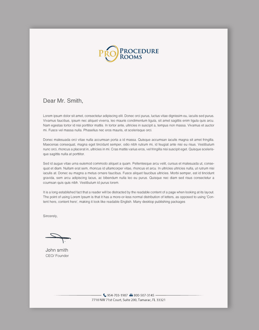 Diseño de Membrete por Brand aid para este proyecto | Diseño #33821054