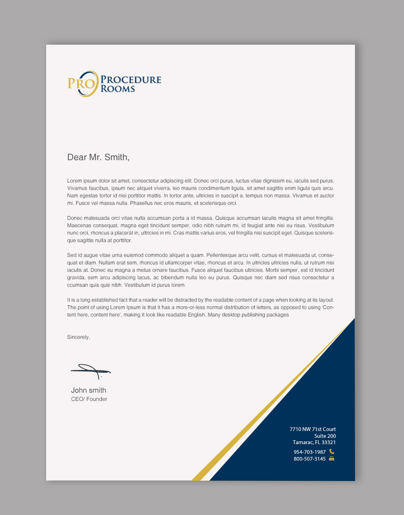 Briefkopf-Design von Brand aid für dieses Projekt | Design #33821055