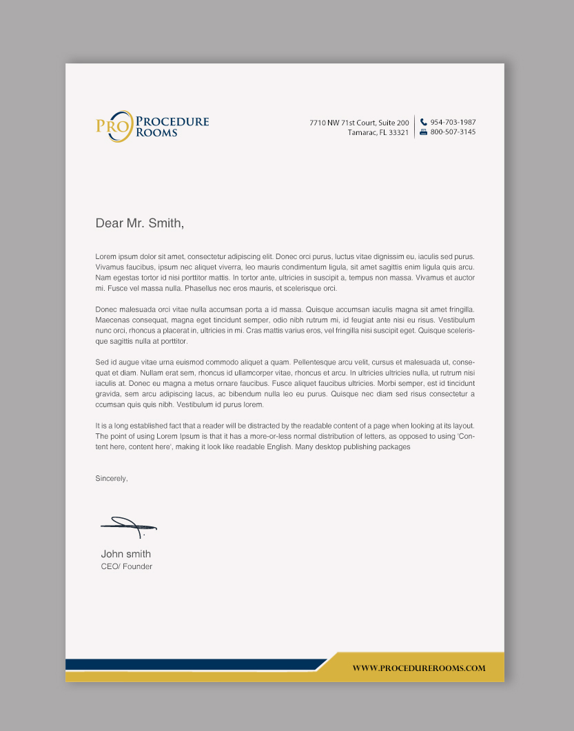 Briefkopf-Design von Brand aid für dieses Projekt | Design #33821057