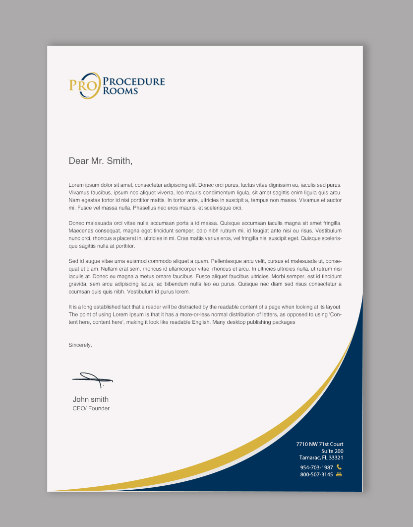 Diseño de Membrete por Brand aid para este proyecto | Diseño #33821061