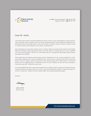 Letterhead Design by Brand aid for this project | Design: #33821063
