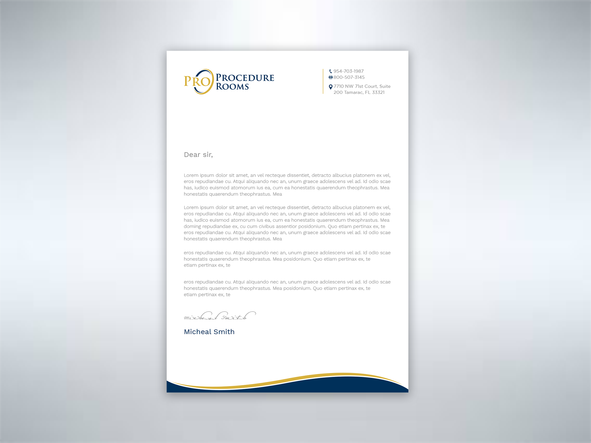 Briefkopf-Design von Tripti Ranjan Gain für dieses Projekt | Design #33830103