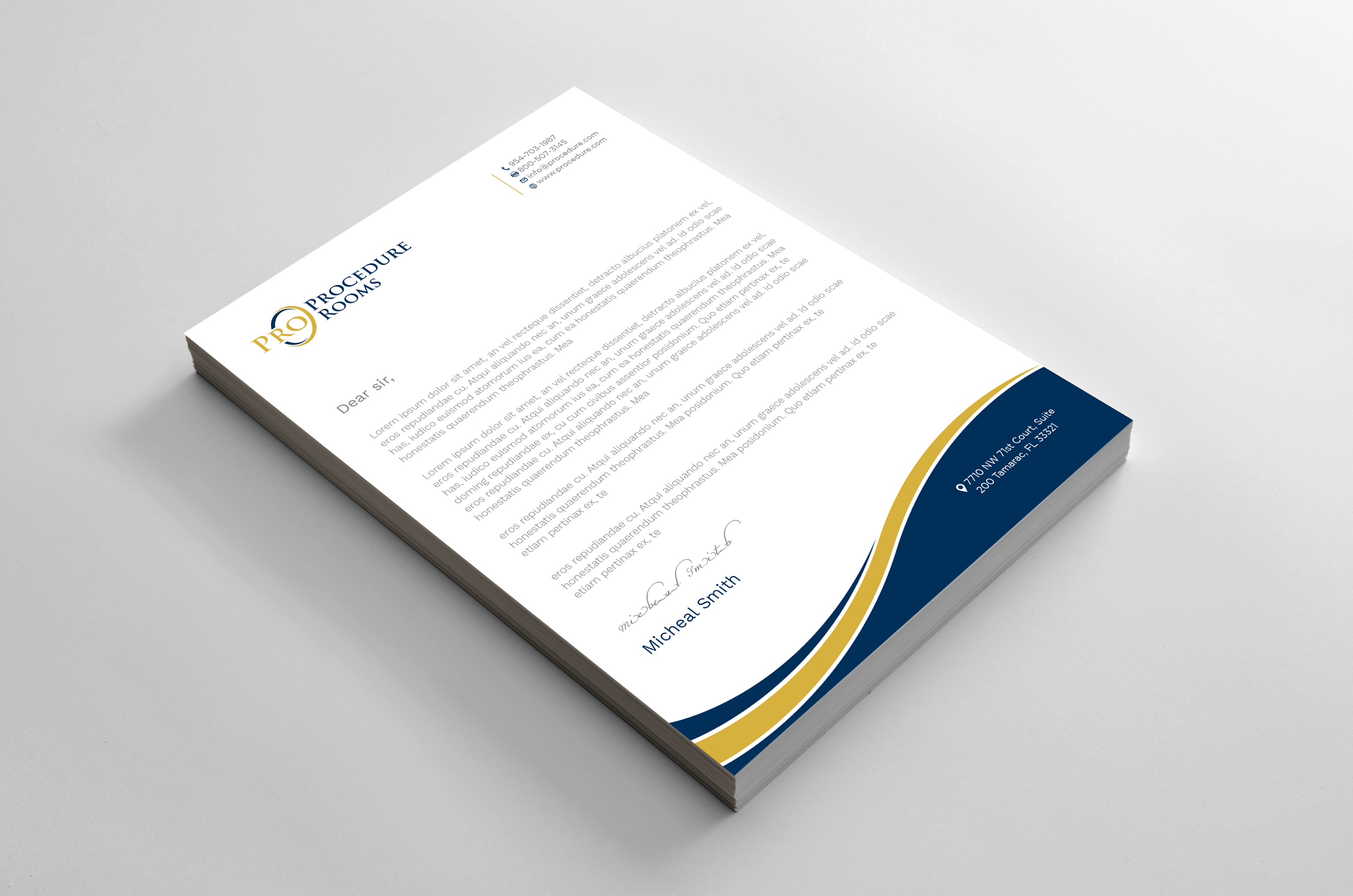 Briefkopf-Design von Tripti Ranjan Gain für dieses Projekt | Design #33830107