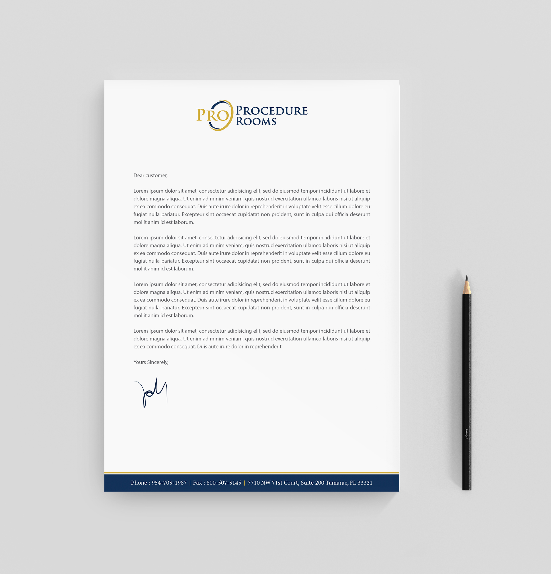 Letterhead Design by R.design for this project | Design #33829988