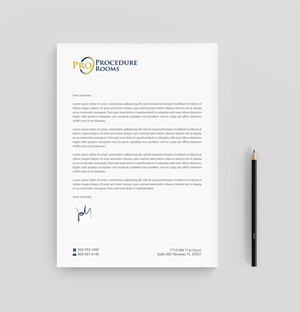 Letterhead Design by R.design for this project | Design: #33830005