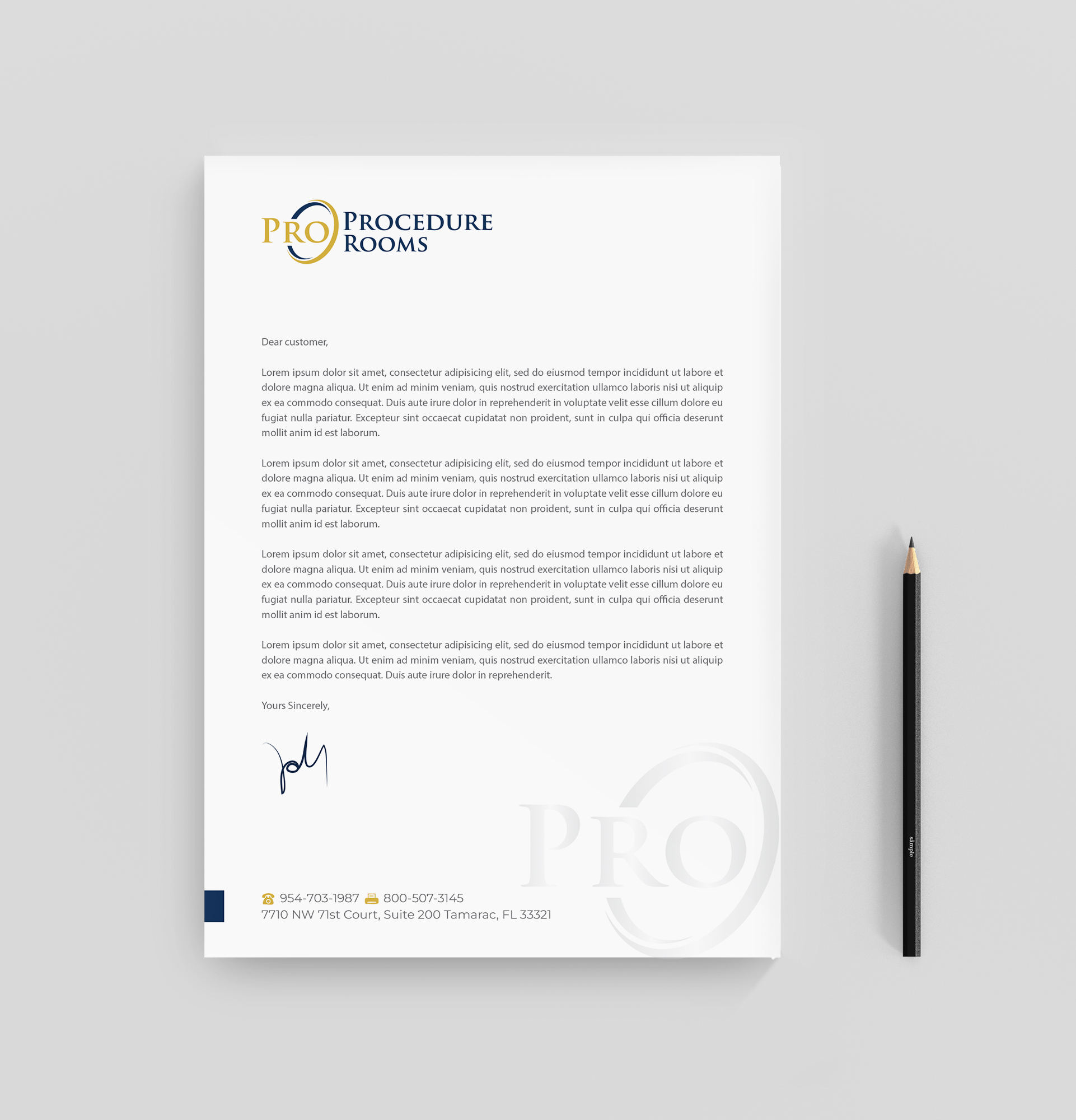 Letterhead Design by R.design for this project | Design #33830006