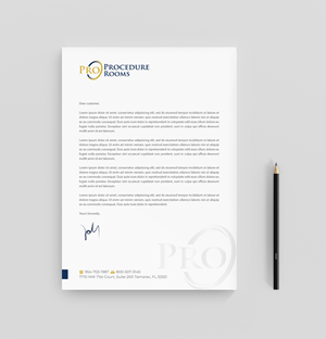 Letterhead Design by R.design for this project | Design: #33830006