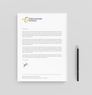 Letterhead Design by R.design for this project | Design: #33830009