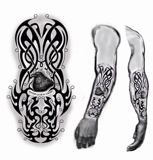 Tattoo-Design von Jamal 12 für dieses Projekt | Design #33843208