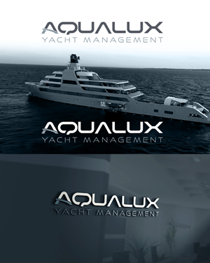 Logo Design by Sergio Coelho for Aqualux Yacht Management LLC | Design: #33822436