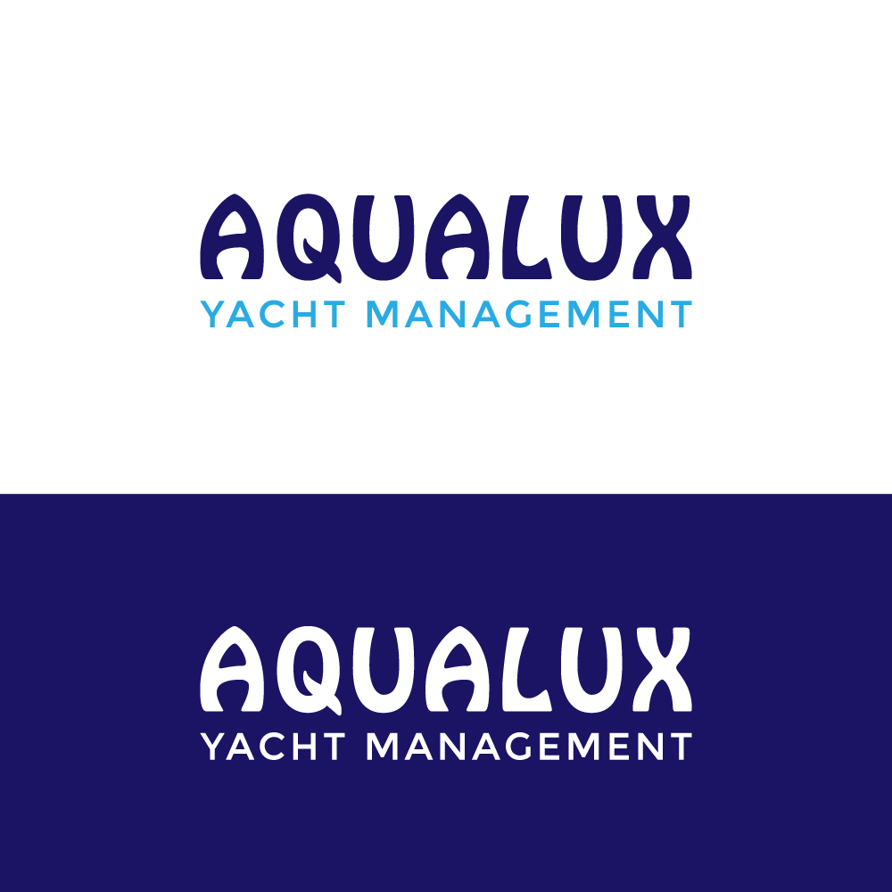 Logo Design by Mr. Art for Aqualux Yacht Management LLC | Design #33825408