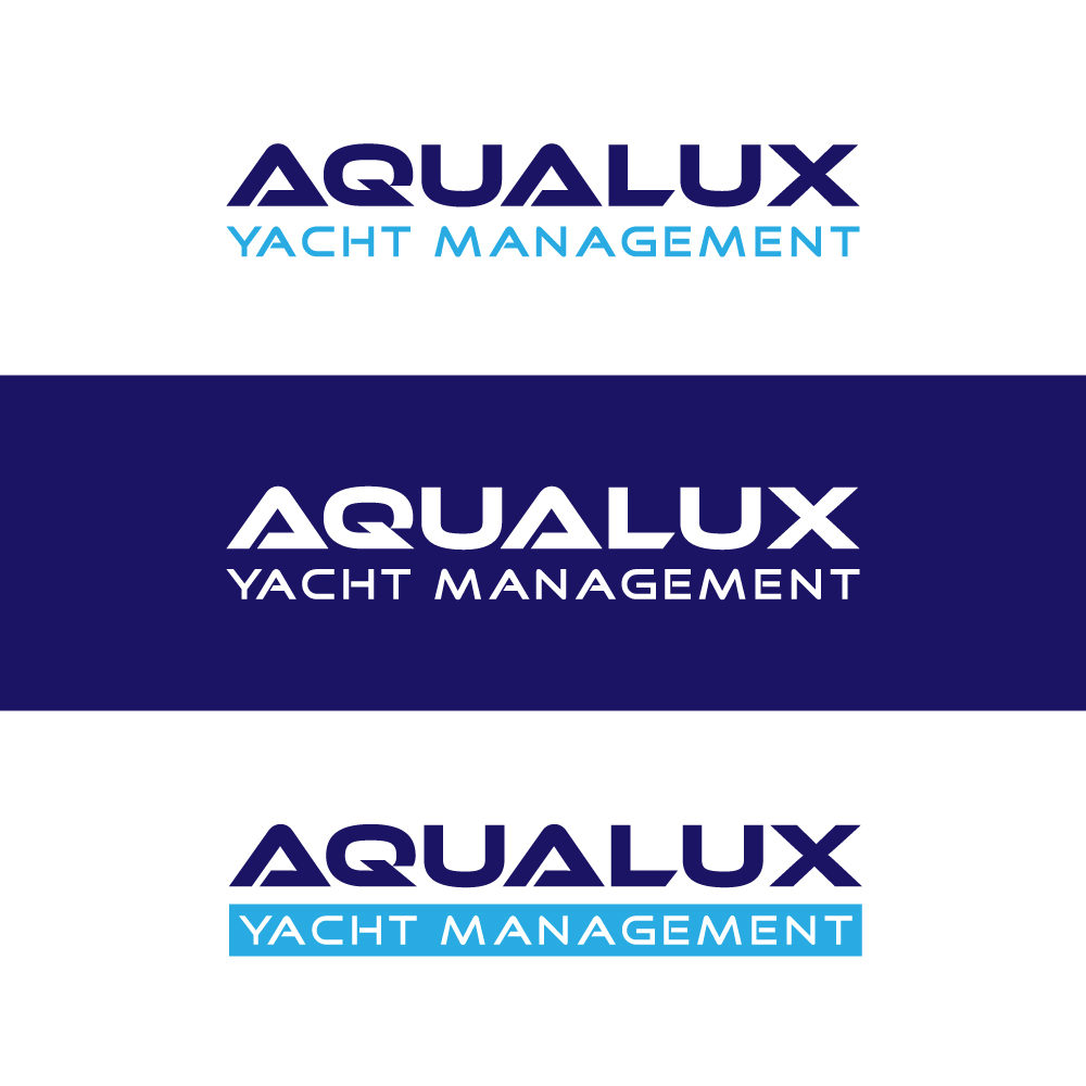 Logo Design by Mr. Art for Aqualux Yacht Management LLC | Design #33825409