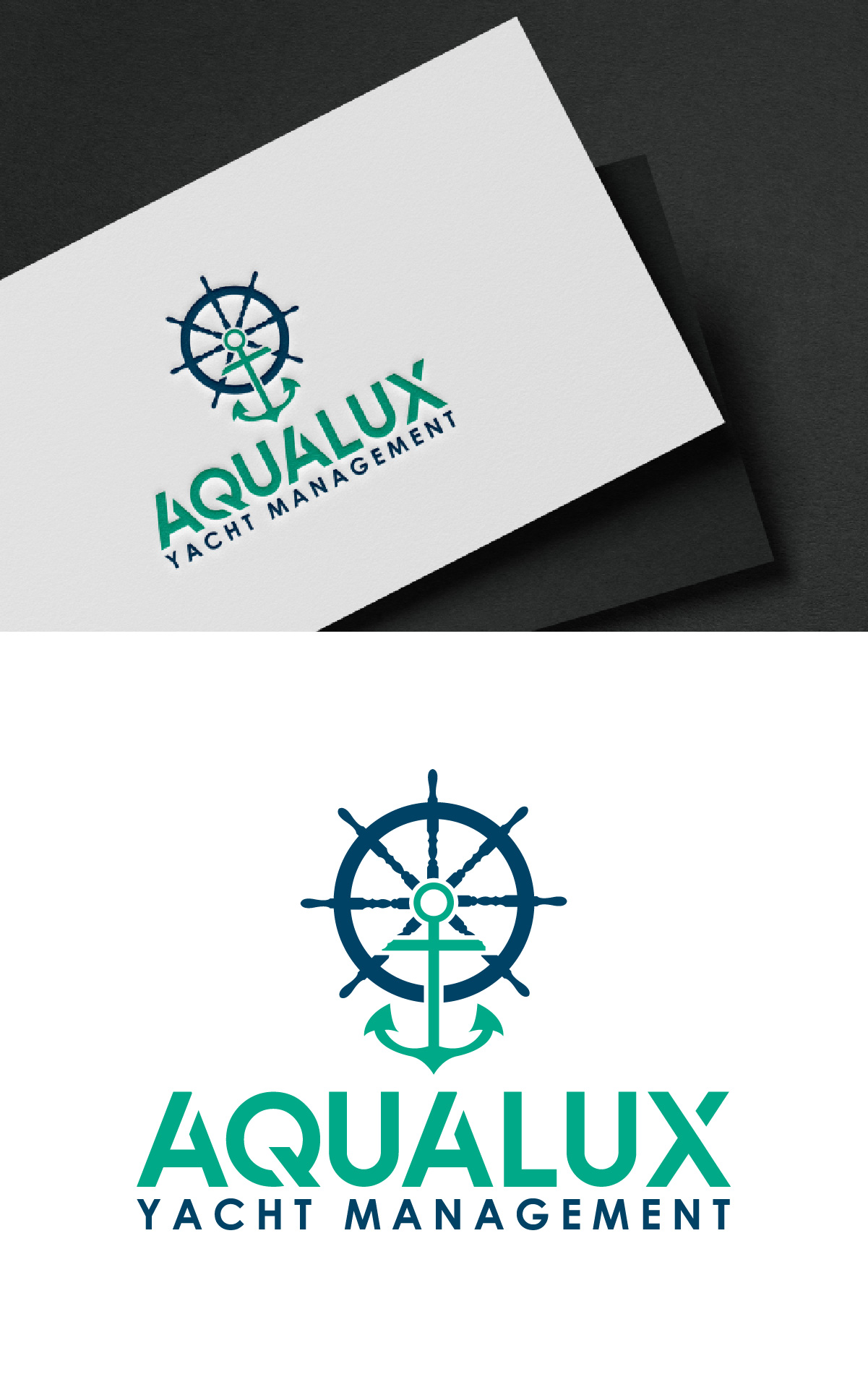 Diseño de Logo por Loknath para Aqualux Yacht Management LLC | Diseño #33821708