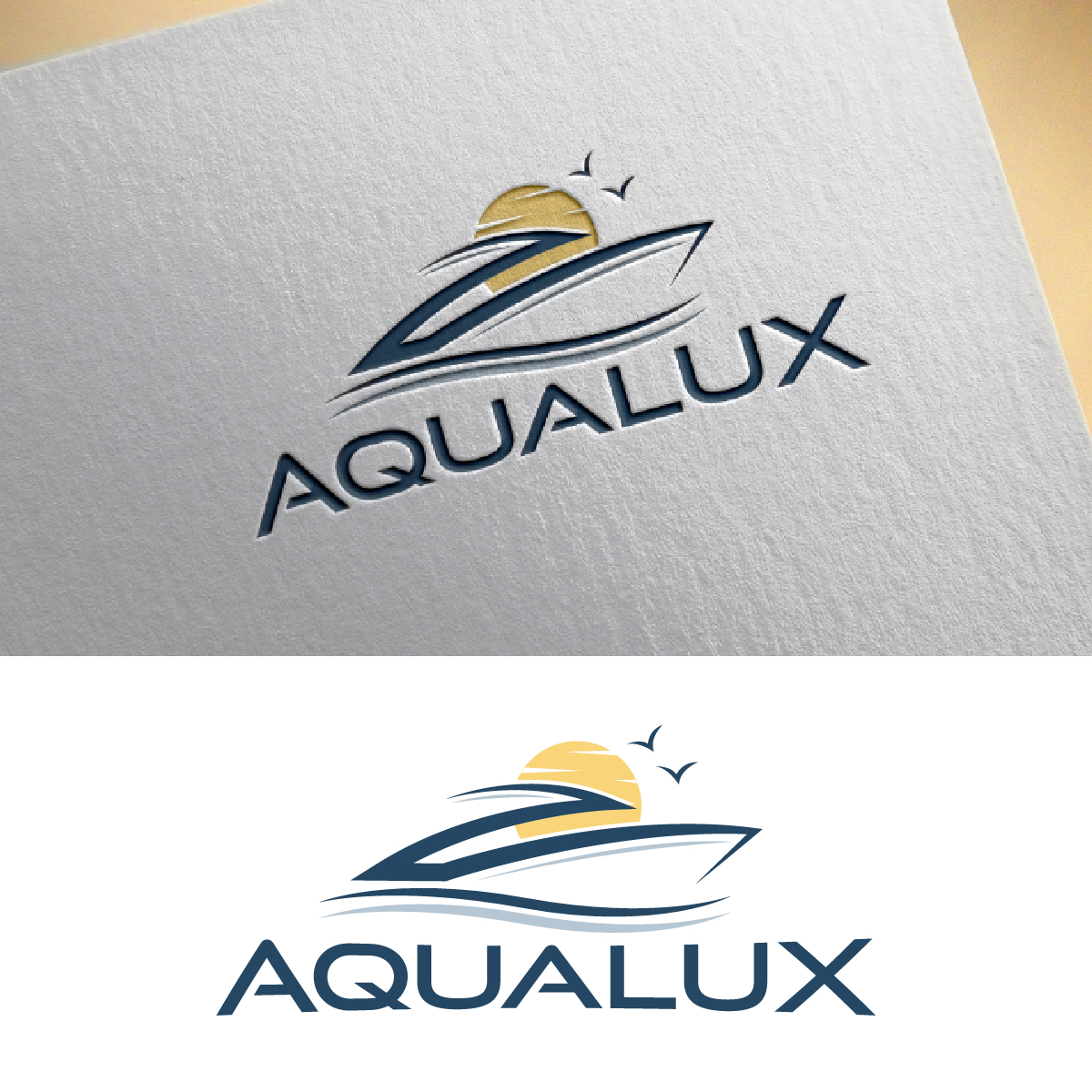 Logo Design by Loknath for Aqualux Yacht Management LLC | Design #33821710