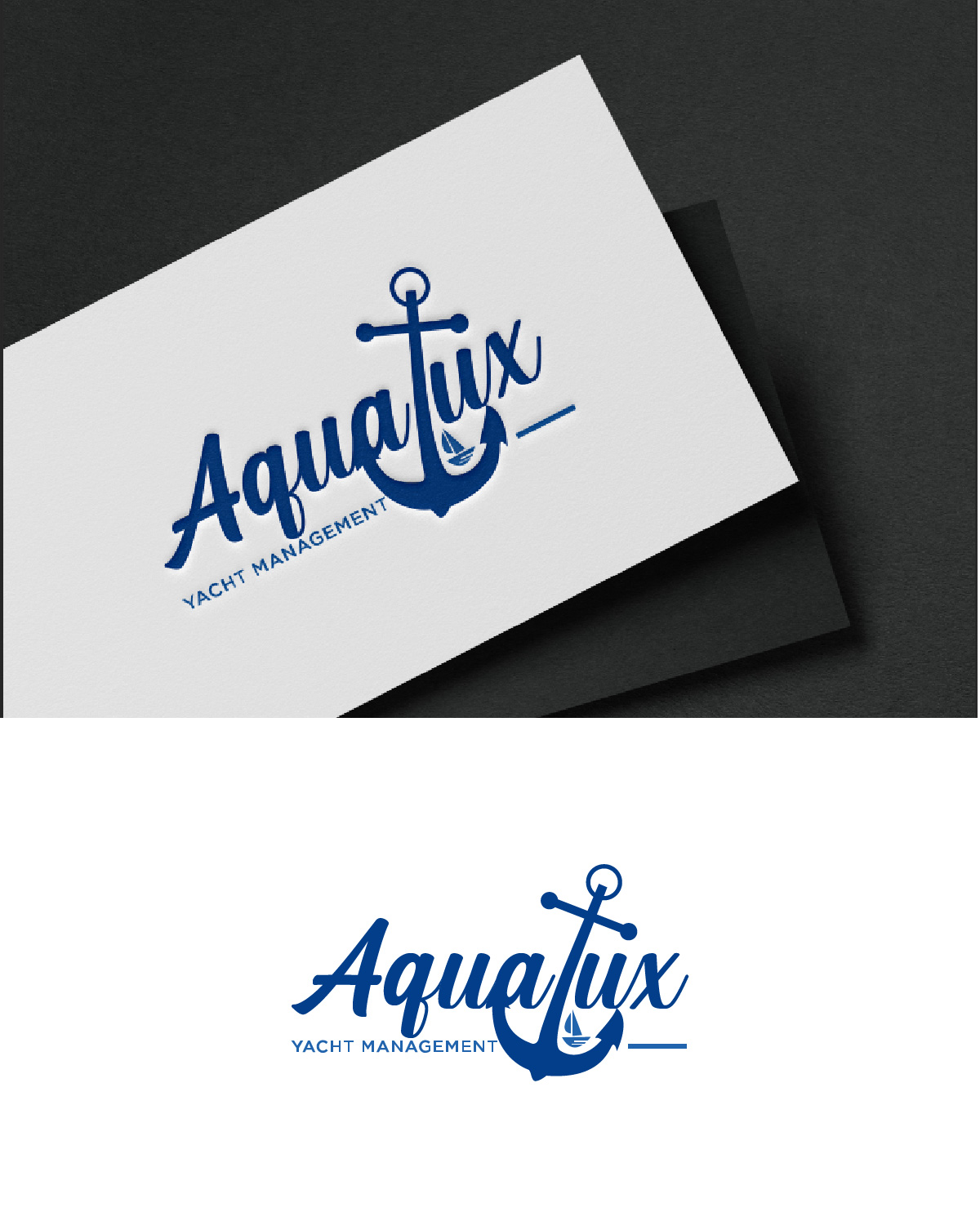 Logo Design by Loknath for Aqualux Yacht Management LLC | Design #33821719