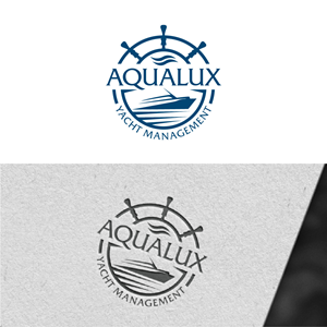Logo Design by Loknath for Aqualux Yacht Management LLC | Design: #33822656
