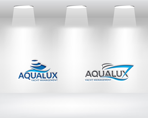 Logo Design by Daniel Khan for Aqualux Yacht Management LLC | Design: #33821725