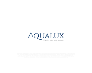 Logo Design by mehedi.h for Aqualux Yacht Management LLC | Design: #33820185