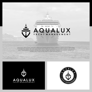 Logo Design by Adilia Romadina for Aqualux Yacht Management LLC | Design: #33819709