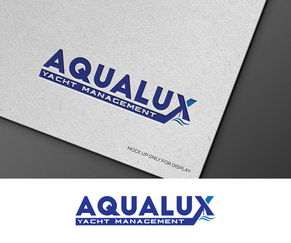 Logo Design by Srk pix!14 for Aqualux Yacht Management LLC | Design #33823504