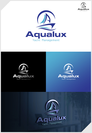 Logo Design by IDesign1606 for Aqualux Yacht Management LLC | Design: #33828207