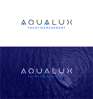 Logo Design by trojni for Aqualux Yacht Management LLC | Design: #33820753