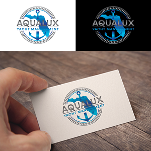 Logo Design by RA-bica for Aqualux Yacht Management LLC | Design: #33824393