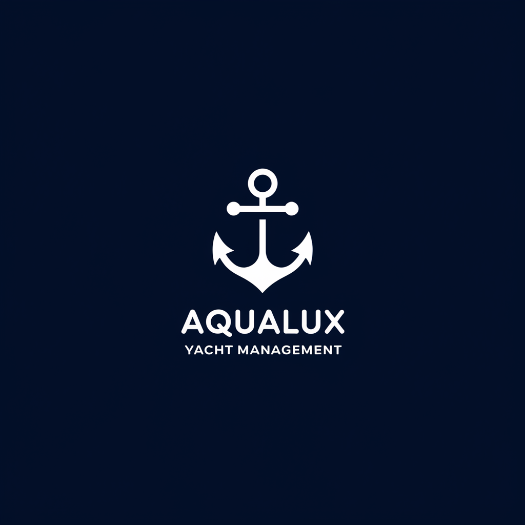 Logo Design by Ar_nisam_usman for Aqualux Yacht Management LLC | Design #33820956