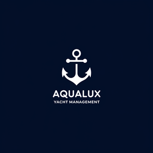 Logo Design by Ar_nisam_usman for Aqualux Yacht Management LLC | Design #33820956