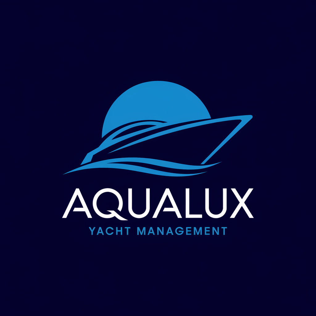 Logo Design by Ar_nisam_usman for Aqualux Yacht Management LLC | Design #33820957