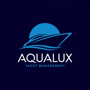 Logo Design by Ar_nisam_usman for Aqualux Yacht Management LLC | Design: #33820957