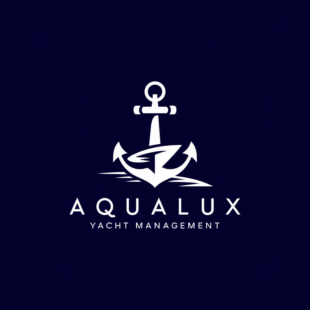 Logo Design by Ar_nisam_usman for Aqualux Yacht Management LLC | Design #33820958