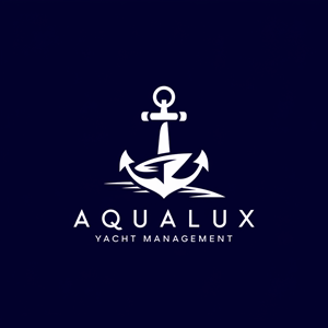 Logo Design by Ar_nisam_usman for Aqualux Yacht Management LLC | Design: #33820958