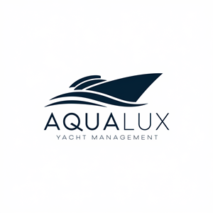 Logo Design by Ar_nisam_usman for Aqualux Yacht Management LLC | Design: #33820960