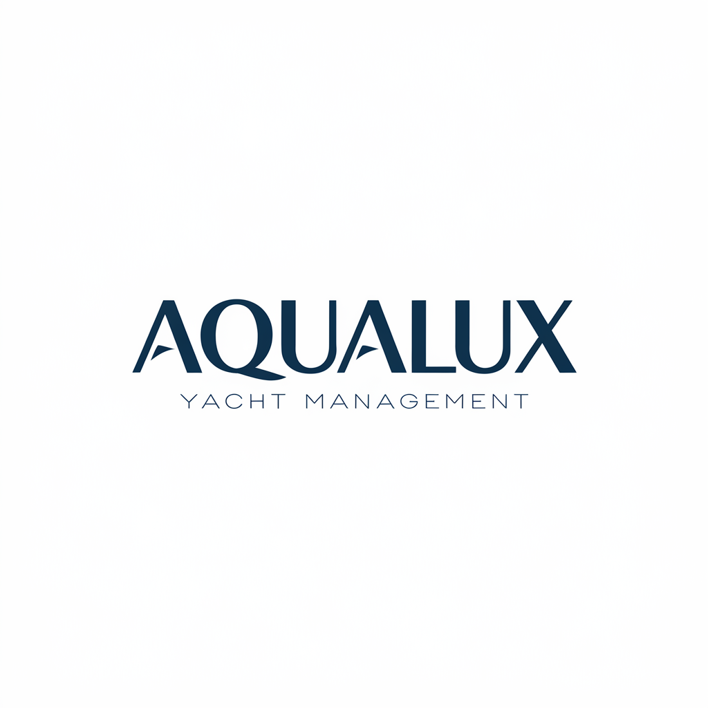 Logo Design by Ar_nisam_usman for Aqualux Yacht Management LLC | Design #33820964
