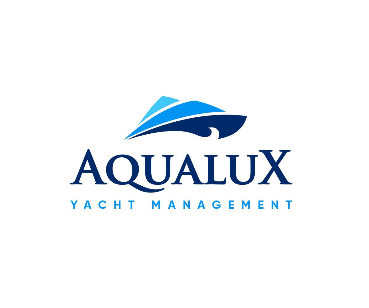 Logo Design by circledsg for Aqualux Yacht Management LLC | Design #33819902