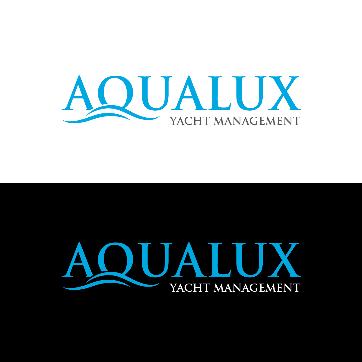Design de Logo par Elrich pour Aqualux Yacht Management LLC | Design #33819233