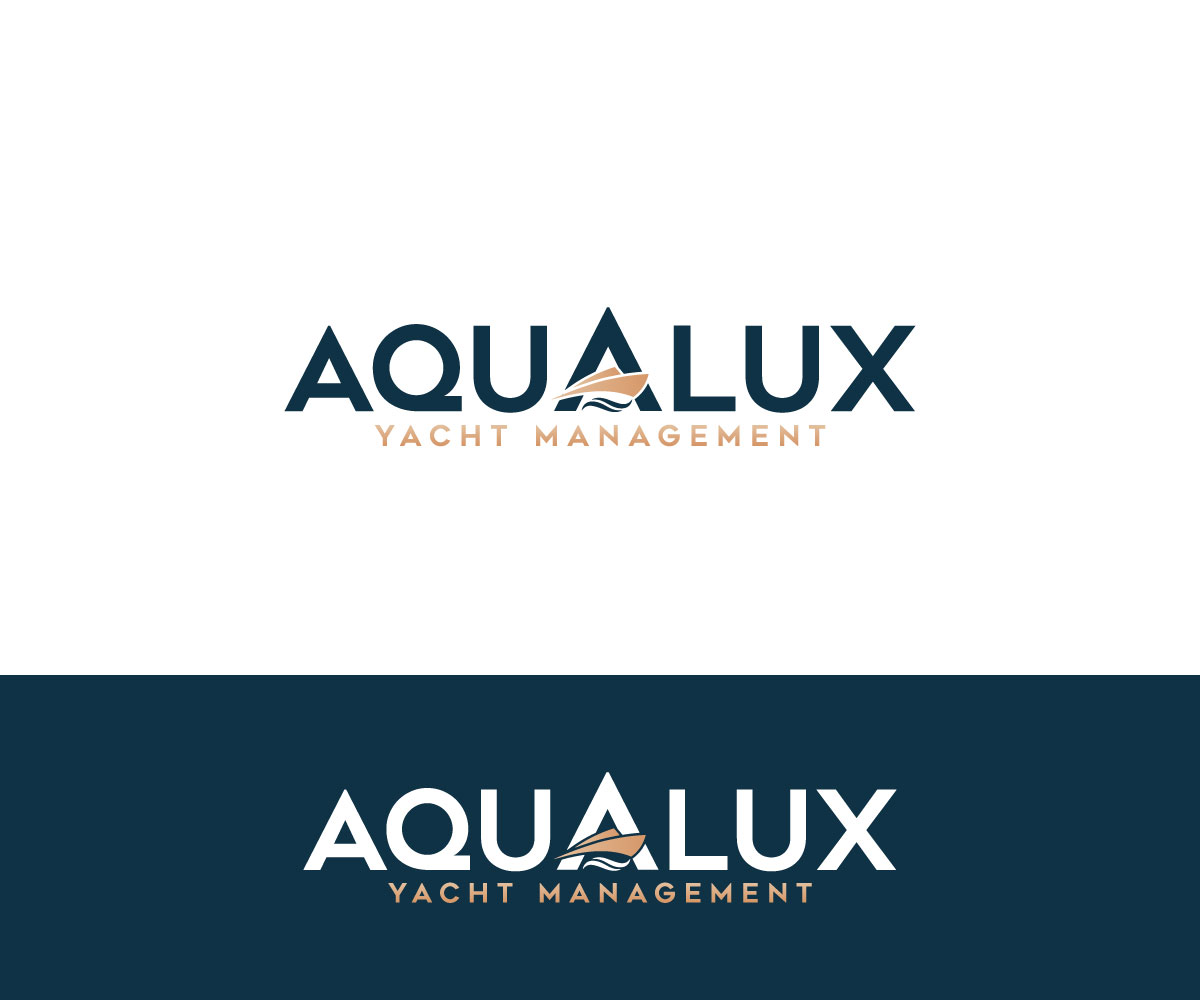 Logo Design by Shahriar H for Aqualux Yacht Management LLC | Design #33821313