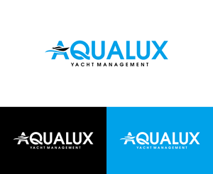 Logo Design by healer1617 for Aqualux Yacht Management LLC | Design: #33819223