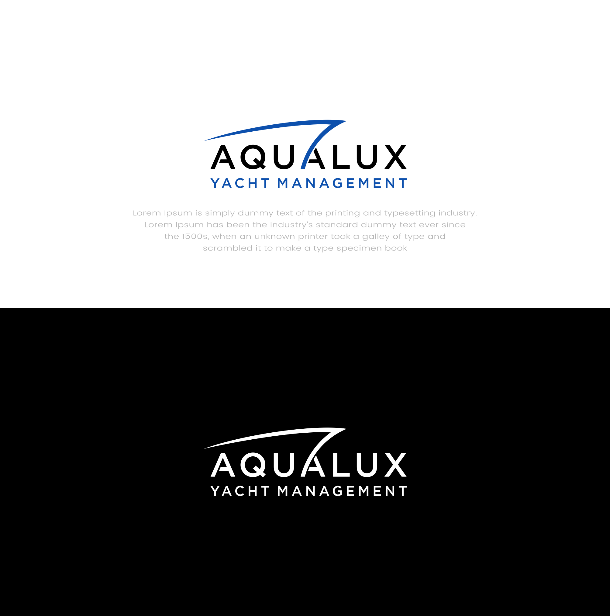 Diseño de Logo por Barokahe guse para Aqualux Yacht Management LLC | Diseño #33826917