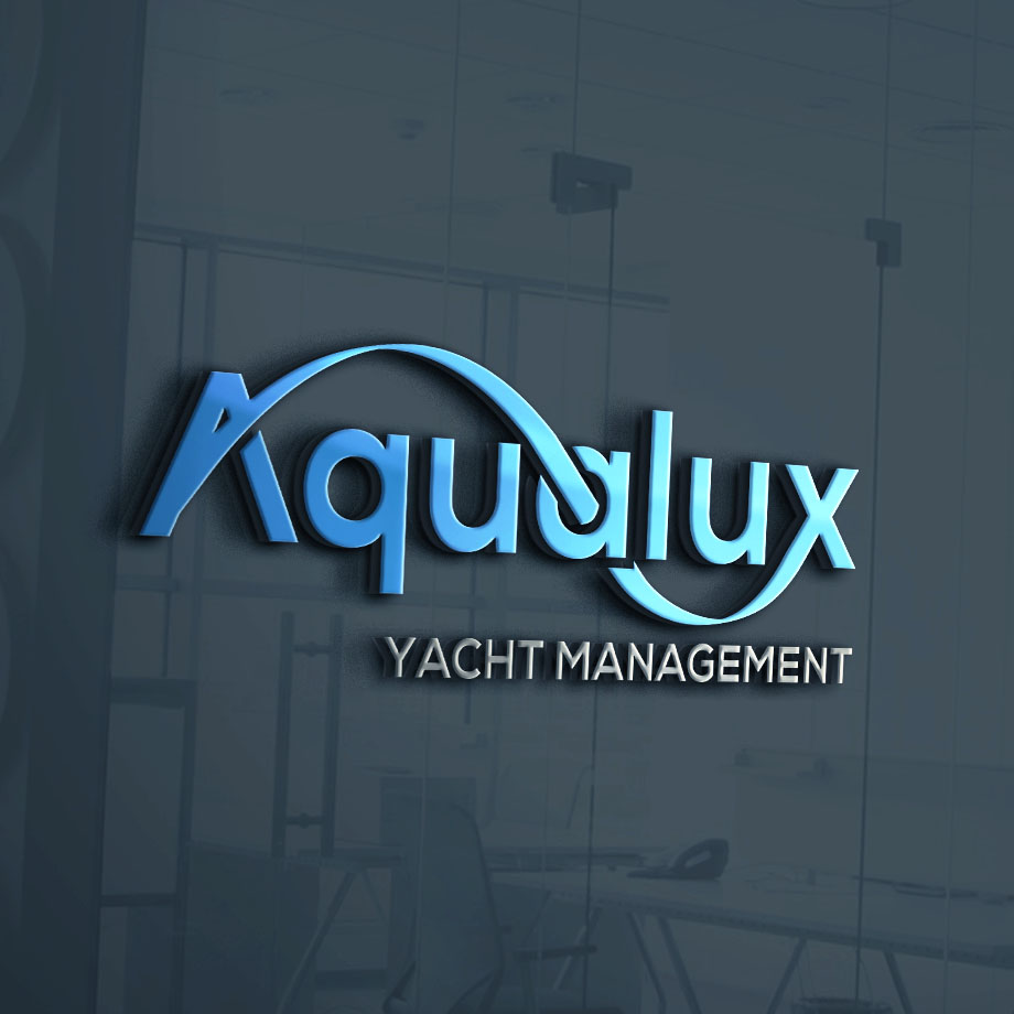 Logo Design by Mahera23 for Aqualux Yacht Management LLC | Design #33821444