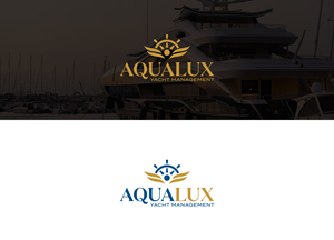 Logo Design by damakyjr for Aqualux Yacht Management LLC | Design: #33821037