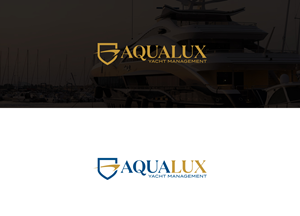 Logo Design by damakyjr for Aqualux Yacht Management LLC | Design: #33821040