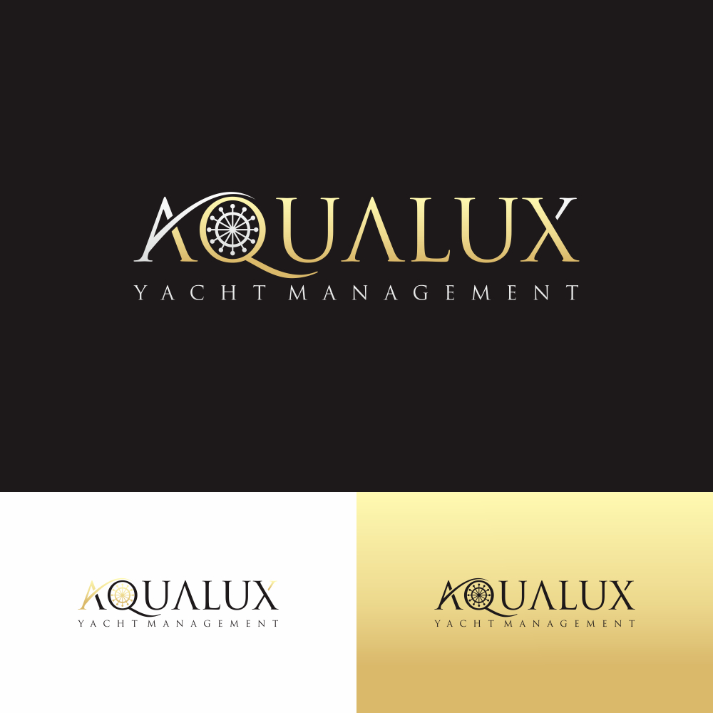 Logo Design by bulbull for Aqualux Yacht Management LLC | Design #33821712