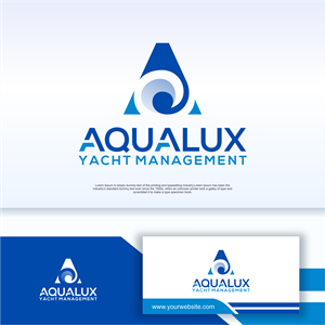 Logo Design by Apache Kretek for Aqualux Yacht Management LLC | Design: #33820741