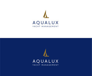 Logo Design by Drawing Room for Aqualux Yacht Management LLC | Design: #33820456