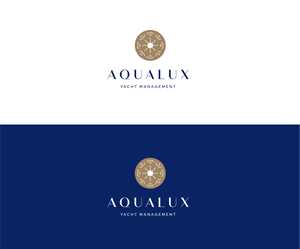 Logo Design by Drawing Room for Aqualux Yacht Management LLC | Design: #33820457