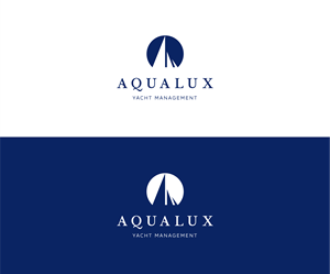 Logo Design by Drawing Room for Aqualux Yacht Management LLC | Design: #33820459